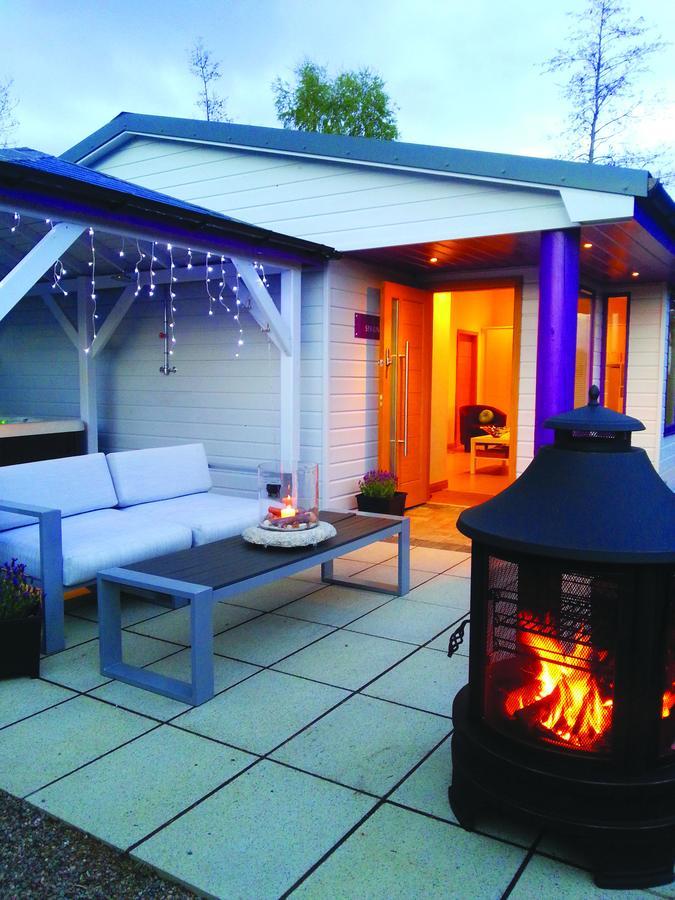 The Retreat Cabin Pitlochry Dış mekan fotoğraf